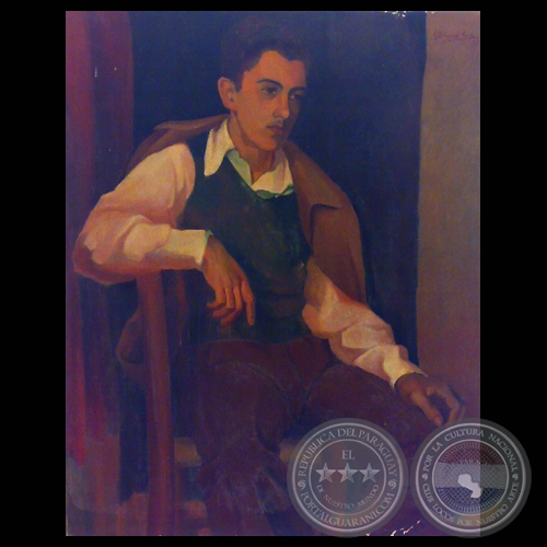 EL ADOLESCENTE - Óleo de OFELIA ECHAGÜE VERA